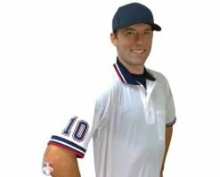 Smitty Umpire Smitty Pro Knit Umpire Shirt - White -Baseball Gear Sales U126WH with N3 SUB NWR