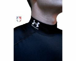 Under Armour HeatGear Sleeveless Mock Neck Compression Shirt -Baseball Gear Sales UA MOCK Under Armour Sleeveless Mock Neck 1