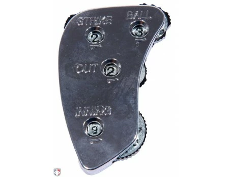 ALL-STAR Umpire Gear All-Star 4-Dial Die Cast Steel Umpire Indicator - 3/2/2 Count 1 ALL-STAR Umpire Gear All-Star 4-Dial Die Cast Steel Umpire Indicator - 3/2/2 Count