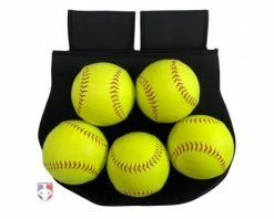 UMPLIFE Weather-Tek Pro Ball Bag - Without Inside Pockets -Baseball Gear Sales ULF BALL BK Umplife Weather Tek Pro Neoprene Ball Bag Softballs 1