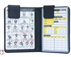 UMPLIFE Pro Grade Magnetic "Book" Style 5" Umpire Lineup Card Holder / Game Card Referee Wallet -Baseball Gear Sales ULF MINI PRO GRADE MAGNETIC BOOK STYLE UMPIRE LINE UP CARD HOLDER GAME CARD REFEREE OPEN WITH CARDS