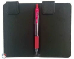 UMPLIFE Pro Grade Magnetic "Book" Style 6" Umpire Lineup Card Holder / Game Card Referee Wallet -Baseball Gear Sales ULF PRO with GEL PEN Open 1