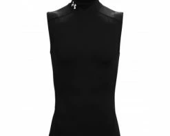 Under Armour HeatGear Sleeveless Mock Neck Compression Shirt -Baseball Gear Sales Under Armour HeatGear Sleeveless Mock Neck Compression Shirt Mani Front 1