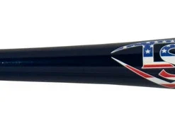 LOUISVILLE SLUGGER Personalized Bat Navy Patriotic High Gloss