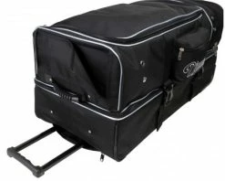 Diamond Umpire Gear Diamond Ultimate 33" Wheeled Umpire Equipment Bag With Telescopic Handle -Baseball Gear Sales WHL DLX UMP 33 BAG PPS HAND
