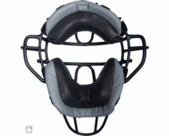 Wilson Umpire Gear Wilson MLB Wrap Around Umpire Mask Replacement Pads - Black And Grey -Baseball Gear Sales WilsonBlackGrey Back 1