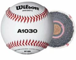 A1030 Wilson Flat Seam Baseballs (Dozen)