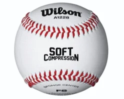A1228 Wilson Soft Compression Level 5 Baseballs (Dozen)