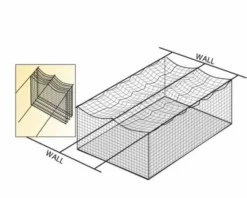 Indoor Wall To Wall Suspension Kit