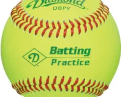Diamond Batting Practice Baseballs Yellow (Dz.)